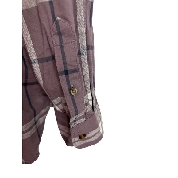 Carhartt Women's 103085 Roll Tab Sleeve Fairview Plaid Shirt Size XXL - Picture 8 of 14